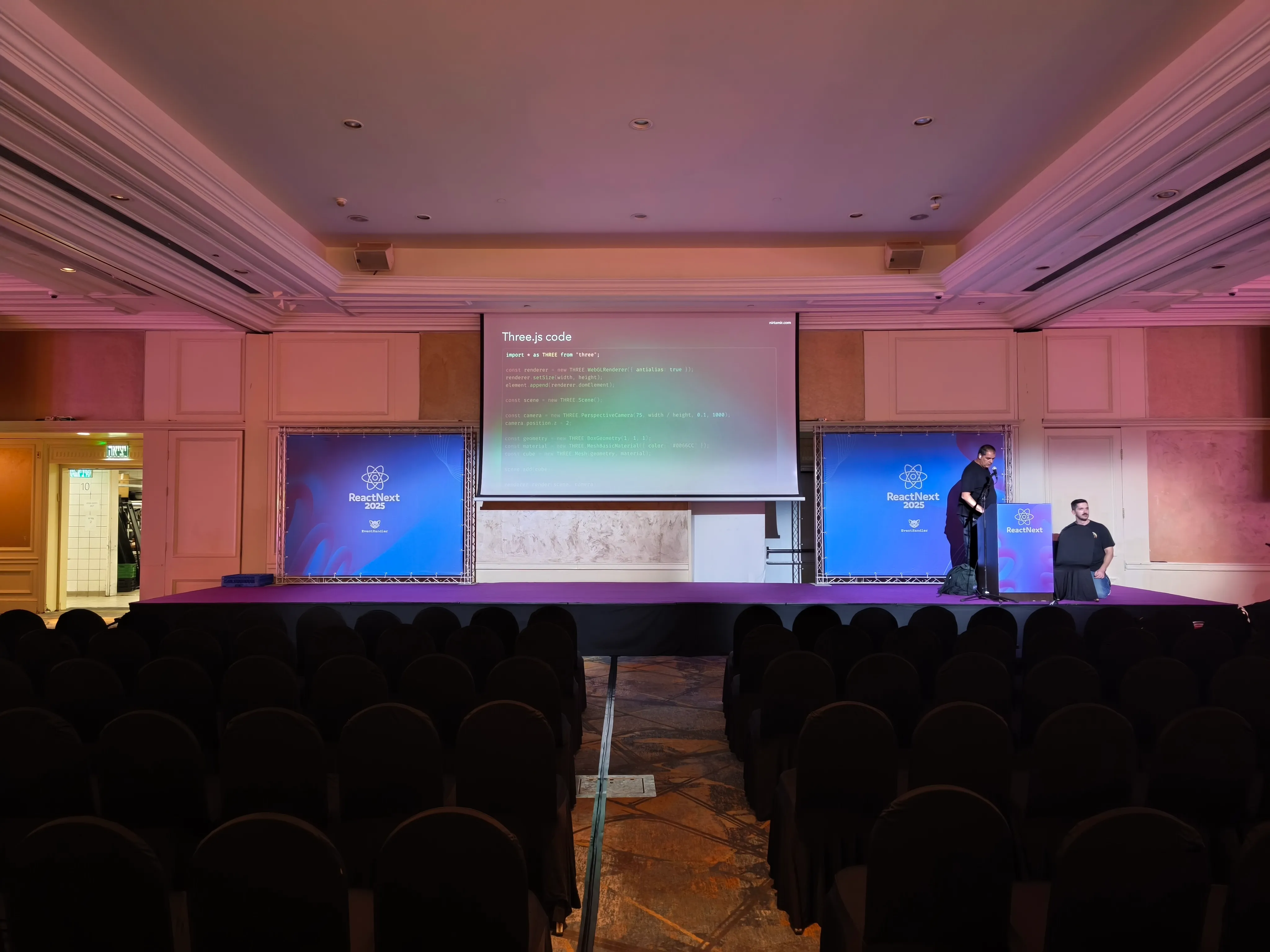 Problematic slide with gradient